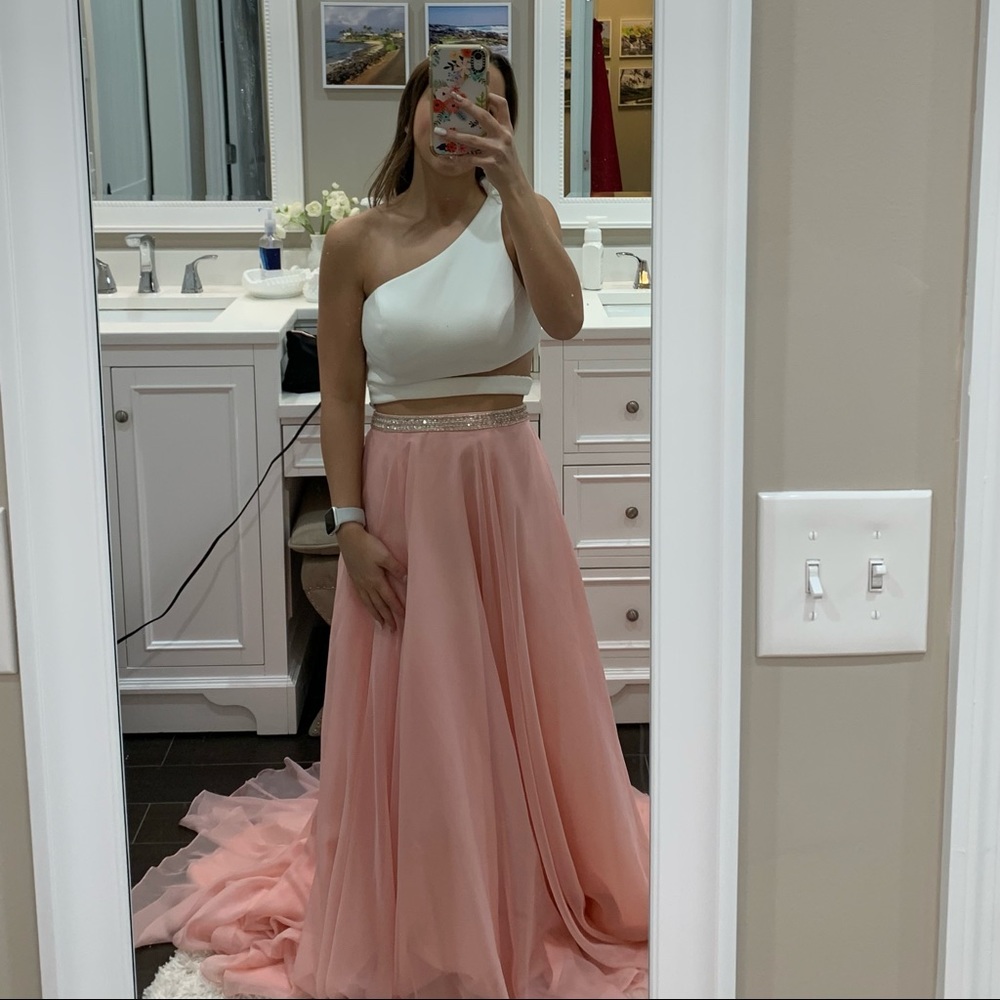 BRAND NEW 2 PIECE RACHEL ALLEN PROM DRESS